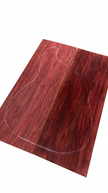 Top Red Heart AA, 2-tlg., 8 mm bookmatched